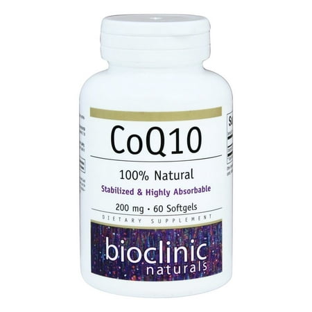 Bioclinic Naturals, CoQ10 200 mg 60 gels