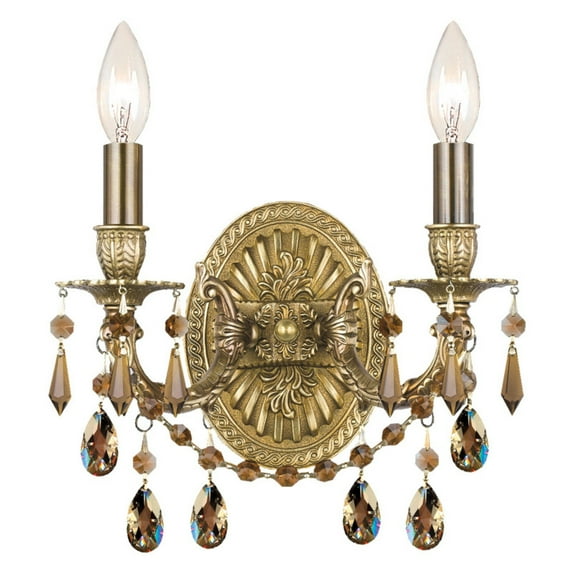 Crystorama Gramercy 5522 2 Light Wall Sconce