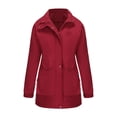 thumbnail image 6 of Women's Waterproof Parka Winter Outerwear Jacket Soft Warm Windbreak Snow Coat Long Down Alternative Puffer, 6 of 6