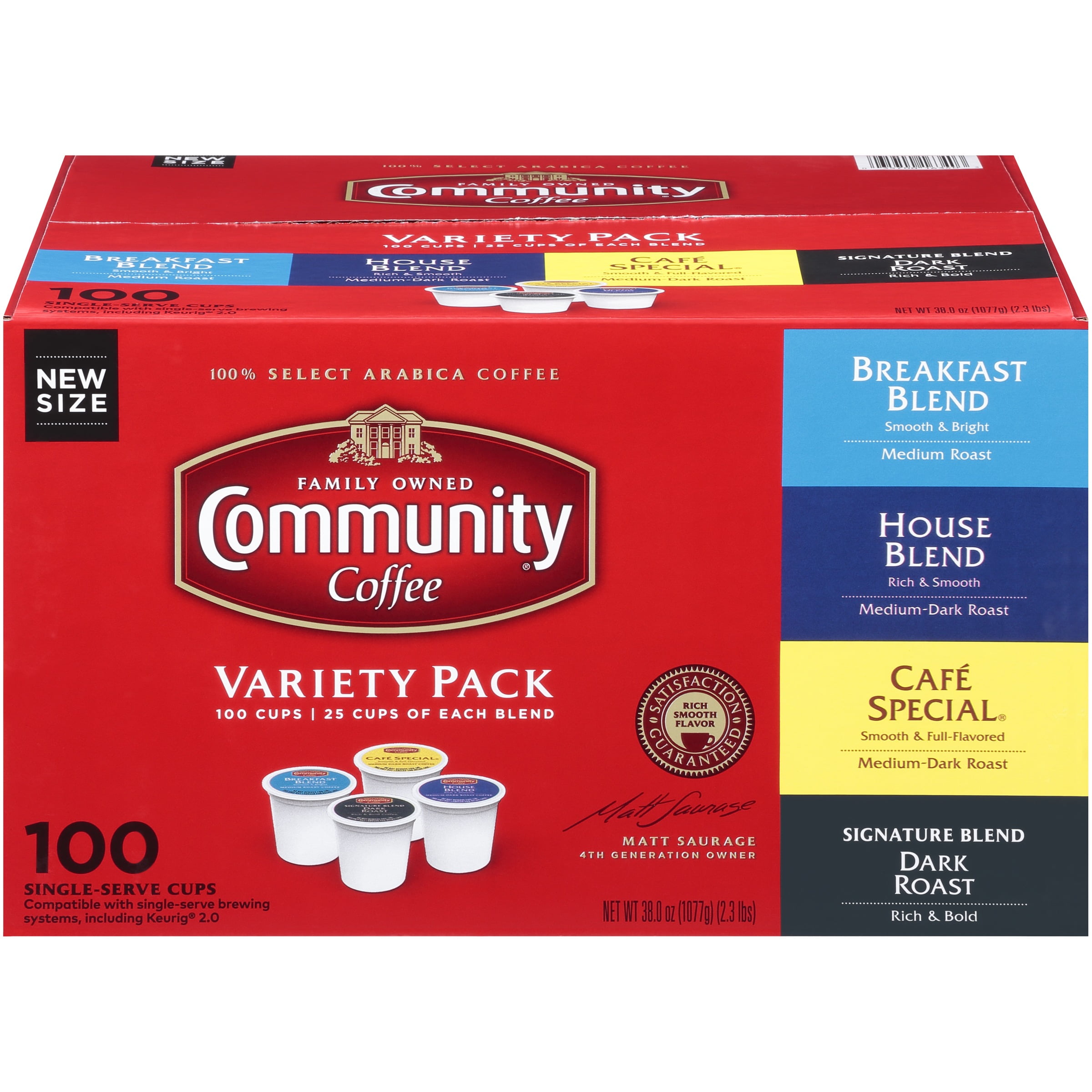 Community® Coffee Breakfast Blend, House Blend, Café Special® and