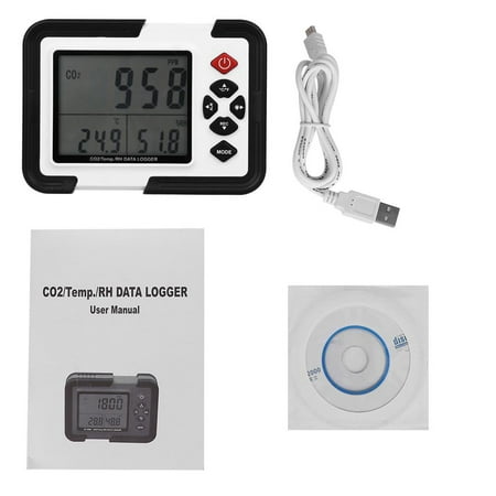 Co2 Tester - WALFRONT HT-2000 Digital CO2 Monitor Meter Gas Analyzer Detector 0~9999 , Gas Analyzer Detector , CO2 Monitor Meter