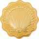 thumbnail image 1 of Pegatinas de conchas marinas de 2 pulgadas, sellos decorativos de lámina dorada, 100 unidades, sellos con relieve de conchas marinas, etiquetas adhesivas., 1 of 9
