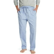 Nautica BLUE BONE Men's Woven Elastic Waistband Sleep Pajama Pant, US X-Large