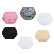 Misright Leakproof Plastic Pants Diaper Cover Incontinence Protective Underwear Briefs