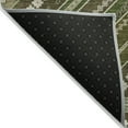 thumbnail image 3 of Addison Rugs Chantille Indoor/Outdoor Transitional Geometric, Abstract Olive Washable Rectangle Rug, 2'6" x 3'10", 3 of 6