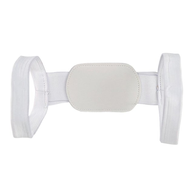 Corrector de de soporte de espalda jorobada para espalda , Blanco Sunnimix Corrector de postura para hombres y mujeres
