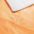thumbnail image 3 of Hearth & Harbor 3-Piece Light Orange Duvet Cover Set, King, 3 of 5