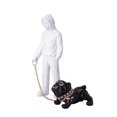 thumbnail image 1 of XWSHYW Decoraciones para El Hogar Estatua de Hombre y Perro Paseando Al Perro, 1 of 3