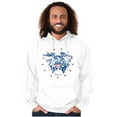 thumbnail image 4 of Patriotic Bald Eagle American Flag Hoodie Sweatshirt Women Men Brisco Brands S, 4 of 6