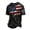 a-Black584135, variant on FINALGANG Mens 1776-2026 Distressed American Flag Print Short Sleeve T Shirt Waffle Knit Crewneck Patriotic Graphic Tee For Independence Day Summer Wear Black S