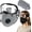 Gray, variant on Reusable Carbon Filter Dust Mask with Adjustable Goggles, Anti-UV-5-Layer Filte with 10 Filters, Built for Woodworking