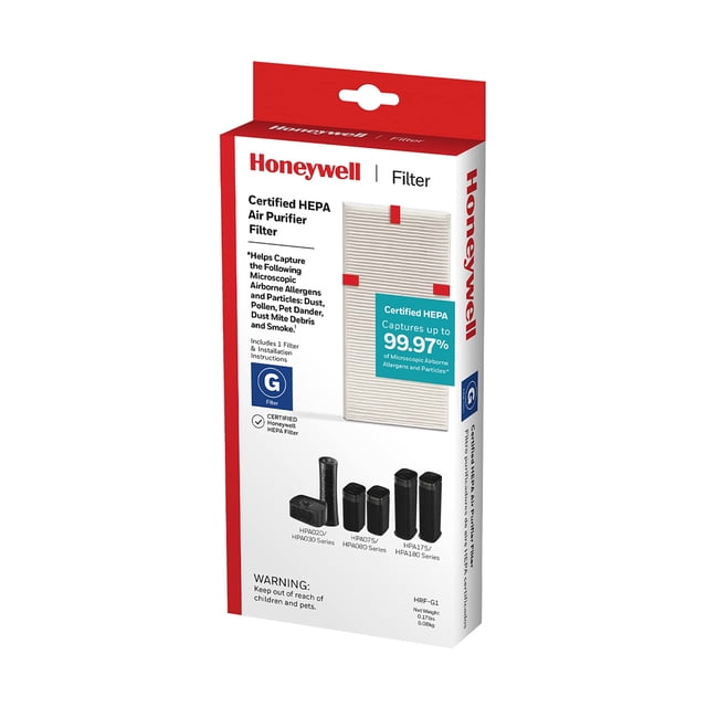 Honeywell HRF-G1 True Hepa Filtro de repuesto