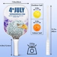thumbnail image 4 of Pickleball Paddles Set Of 2, Fiberglass Surface, USA, Independence Day Print, 4 Balls & Bag, 4 of 5