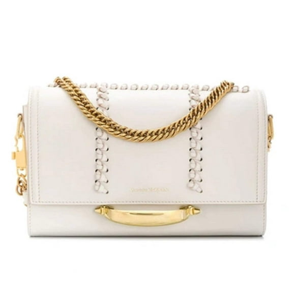 Alexander McQueen The Story Whipstitch Leather Shoulder Bag 631473