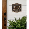 thumbnail image 4 of House Address Sign Custom House Number Sign, 4 of 5