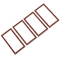 thumbnail image 4 of Miangastore Small Frames 4Pcs Miniature Metal Photo Frame Alloy Brown Rectangular Small 6X3CM, 4 of 8