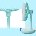 thumbnail image 4 of Tibvox 3 Speed Camping Fan with LED Light 2400mAh Hanging Tent Fan USB Rechargeable Fan, 4 of 19