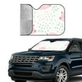 thumbnail image 3 of Kdxio Cute Pigs Print Front Windshield Sun Shade,Folding Auto Sunshade for Car Truck SUV-Medium, 3 of 7