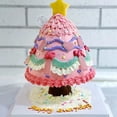 thumbnail image 2 of CIMAXIC cake making tools Simple Baking Tools Cake Shape Base Stands Cake Making Tool (Transparent),7.87"X7.87"X9.84", 2 of 5