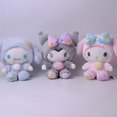 thumbnail image 4 of Lindos juguetes de peluche personalizados Sanrio Kuromi, juguetes de peluche, Cinnamoroll Sanrio, almohada con melodía de felpa, bolsa de gato, almohada de felpa de Anime para niños, 4 of 4