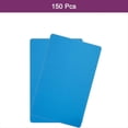 thumbnail image 2 of 150 unidades de tarjetas de visita metálicas en blanco de aluminio de 1/64" de grosor para grabado láser, ideales para tarjetas de visita personalizadas (color azul)., 2 of 5