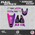 thumbnail image 4 of Kalair GFX Graphics Kit for Kawasaki KX250F (2004-2005) Rail Series, 4 of 5