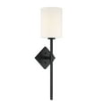 thumbnail image 3 of Matte Black One Light Wall Sconce from the Destin Collection, 3 of 5