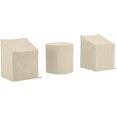 thumbnail image 1 of Juego de fundas para muebles Crosley Patio, impermeables, color canela, 3 piezas, 1 of 8