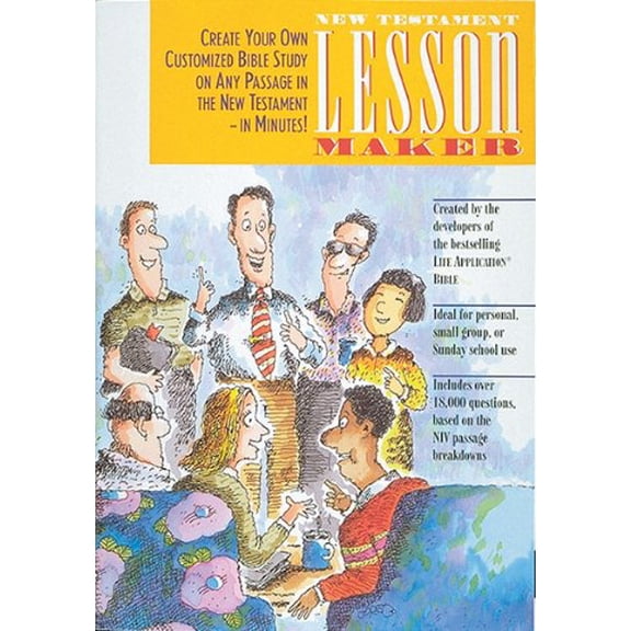 Pre-Owned New Testament Lessonmaker: Create Your Own Customized Bible Study on Any Passage in the New Testament - in Minutes! (Paperback) 0891096884 9780891096887