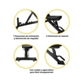 thumbnail image 4 of Banco Ajustable Tayga Negro, 4 of 4