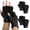 Black, variant on 2 Pairs Color Guard Gloves Fingerless