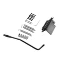 thumbnail image 4 of Guitar Tremolo Bridge Set, 6 String Wide Application Easy Installation Electric Guitar Bridge Metal  for Replacement Silver,Black, 4 of 7