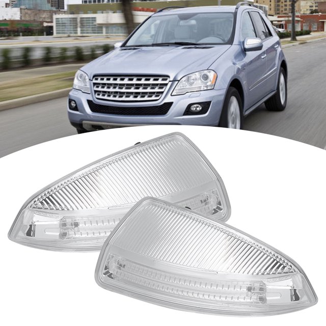 Parejo Luz de Señal Retrovisora, Luz de Señal de de Espejo 12V para -Benz W204 C250 C300 C350 2008-2014