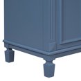 thumbnail image 6 of 36" Bathroom Vanity without Top Sink, Solid Wood Frame Modern Bathroom Storage Cabinet with 2 Soft Closing Doors and 2 Drawers, Soft Closing Cabinet Door with Organizer, Blue, 6 of 9