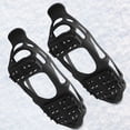 thumbnail image 3 of Liwarace Ice Crampons Non-Slip Grip Covers Snow Spikes Traction Cleats For Boots Shoes, 3 of 9