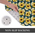 thumbnail image 6 of Pofeuu Sunflowers Print Flannel Doormats Rug16"x24"Rug Washable Doormats Indoor Outdoor Rugs for Layered Front Door Mats, Porch, Kitchen, Entryway, 6 of 7