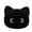 A004- Style D, variant on Cute Cat-Head Plush Pillow, Soft Cartoon Kitten Throw Pillow with Adorable Design, for Sofa Couch Bed Office Chair Home Decor