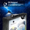 thumbnail image 4 of Solar billboard light, 120LED Outdoor Lights for Sign, Wireless Dual Sign Lighting for commercial Billboard, Shops, HOA, Real Estate, 4 of 9