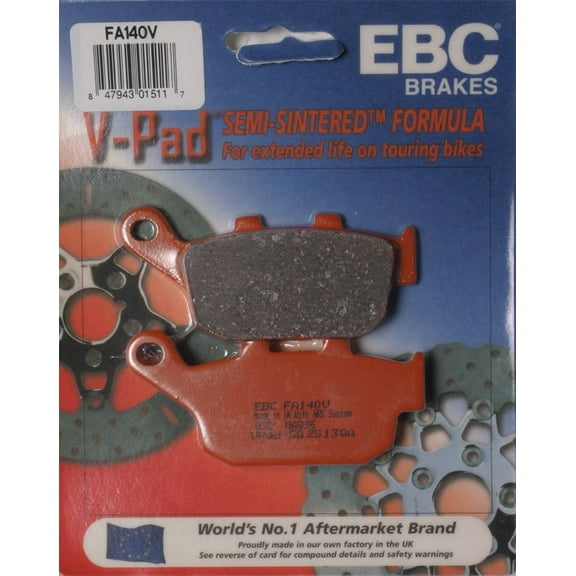 EBC Brakes  FA140V; Brake Pads V-Series