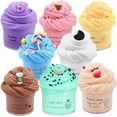 thumbnail image 1 of 70/200ml Slime Set, Fluffy Butter Slime Kit, Diy Stress Relief Fluffy Slime Toys, 1 of 2