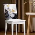thumbnail image 2 of Xoenoiee Otter Cherry Blossom Print Dining Chair Covers Chair Back Covers Dining Room Chairs Slipcovers Removable Washable Chairs Protector Cover for Kitchen Party Ceremony, 1 Pack, 2 of 7