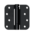 thumbnail image 2 of Deltana DSH4R51B 4" x 4" 5/8" Radius Spring Hinge; Flat Black Finish, 2 of 3
