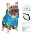 thumbnail image 3 of Balery Cute Car Cartoon Sudadera con Capucha para Perros Pequeños – Ropa para Mascotas, Disfraz para Perros y Gatos, Ideal para Fiestas y Cosplay-Small, 3 of 7