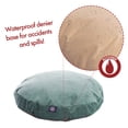thumbnail image 4 of Majestic Pet | Villa Velvet Round Pet Bed For Dogs, Removable Cover, Azure, Medium, 4 of 5