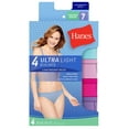 thumbnail image 3 of Hanes Women's Ultra Light Bikini 4-Pack, 3 of 4