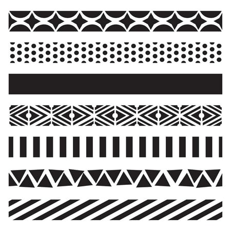 UPC: 0842254023172 | The Crafter s Workshop Stencil  6  x 6   Pattern Strips