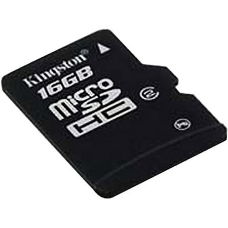 Kingston 16 GB Class 2 microSDHC Flash Memory Card SDC2/16GB