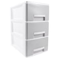 thumbnail image 1 of Desktop Plastic Storage Drawer Box Plastic Storage Drawers Bin Desktop Storage Drawers, 1 of 8