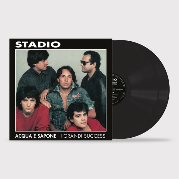 Stadio ACQUA E SAPONE - I GRANDI SUCCESSI (2lp 180gr Black) (Vinyl Record)