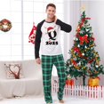 thumbnail image 2 of Family Christmas Pajamas Matching Sets Fashion Sets Couples Matching Holiday Sleepwear, 2 of 6